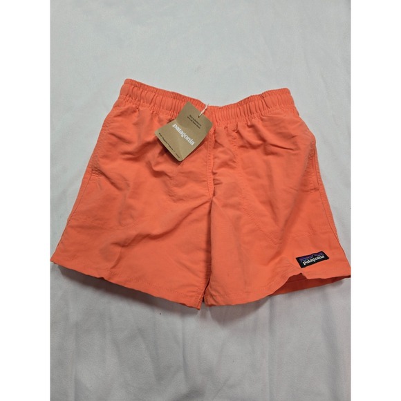 Patagonia Other - Patagonia‎ Kids Baggies Shorts 7" Lined Coho Coral Orange Size L 12 New
